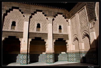 Marrakech medersa Ben Youssef 07