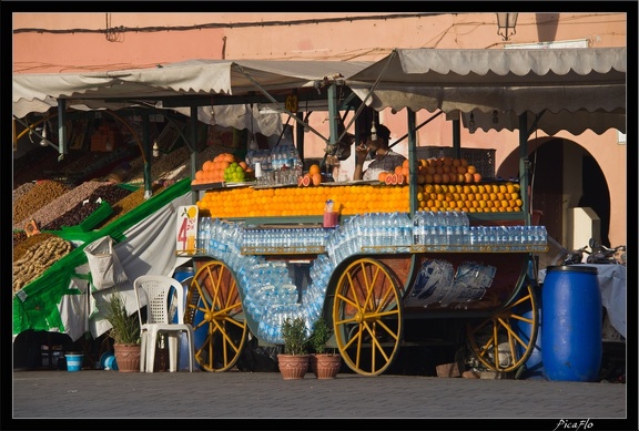 Marrakech place Djemaa El Fna 11