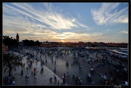 Marrakech place Djemaa El Fna 33