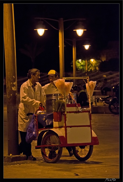 Marrakech place Djemaa El Fna 44